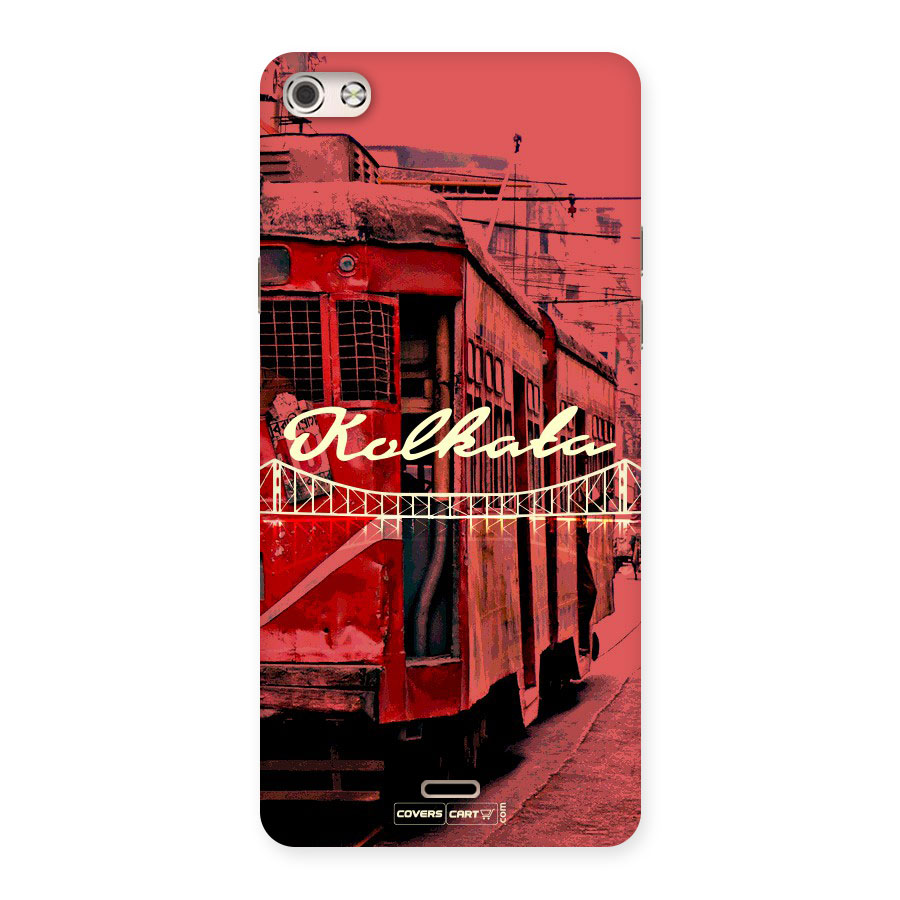 Kolkata Citystyle Back Case for Micromax Canvas Silver 5