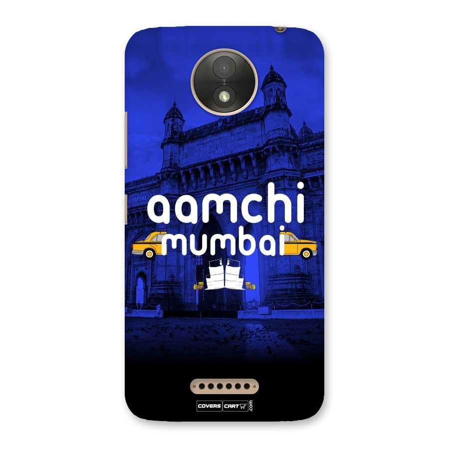 Aamchi Mumbai Back Case for Moto C Plus