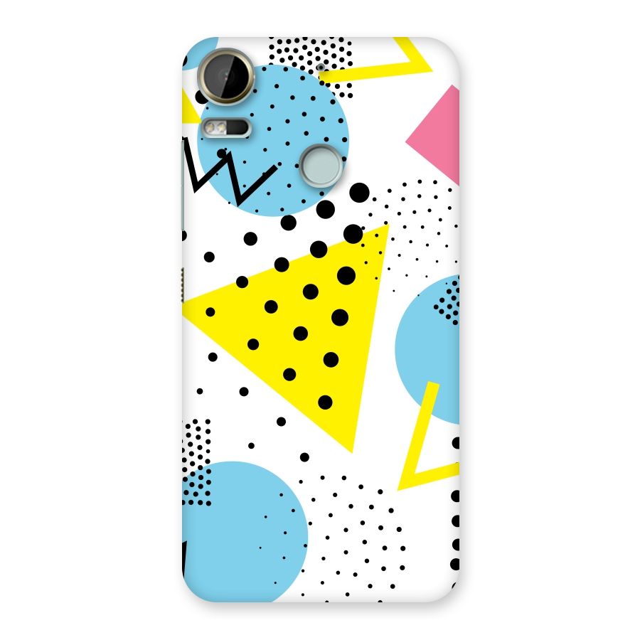 Abstract Geometry Back Case for Desire 10 Pro