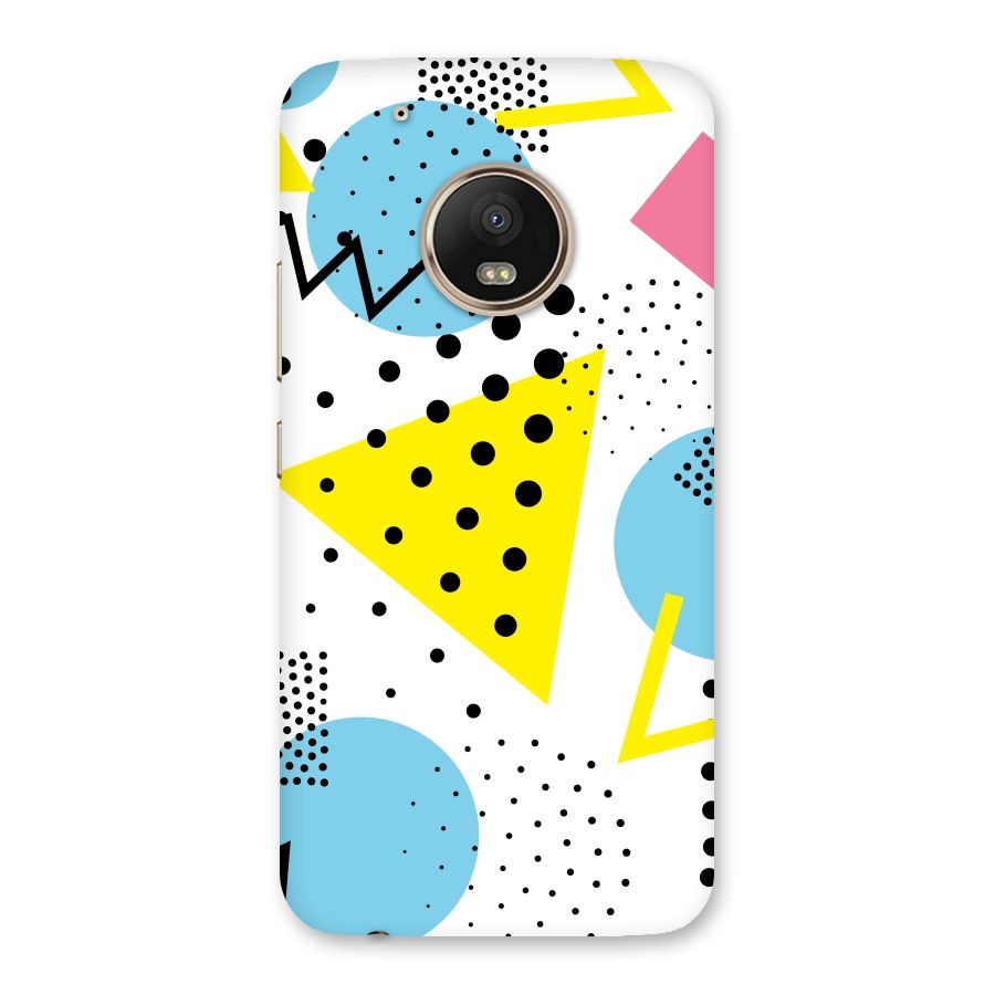 Abstract Geometry Back Case for Moto G5 Plus