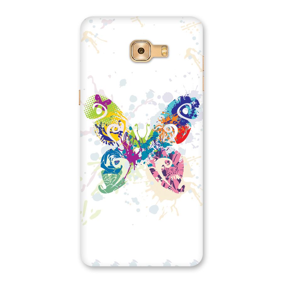 Abstract Butterfly Back Case for Galaxy C9 Pro