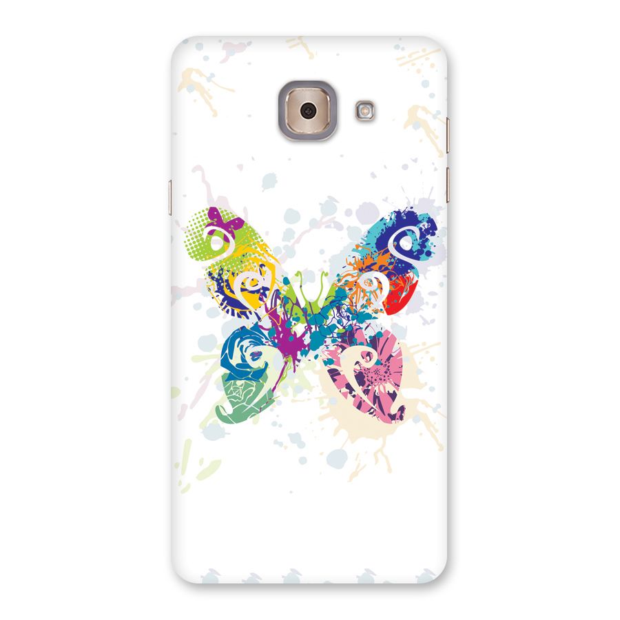 Abstract Butterfly Back Case for Galaxy J7 Max