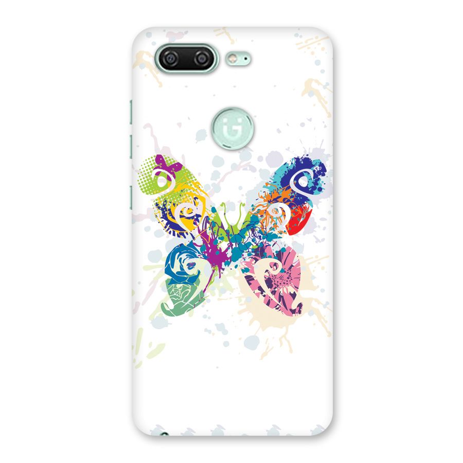 Abstract Butterfly Back Case for Gionee S10