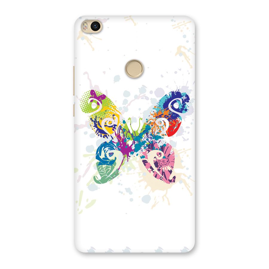 Abstract Butterfly Back Case for Mi Max 2