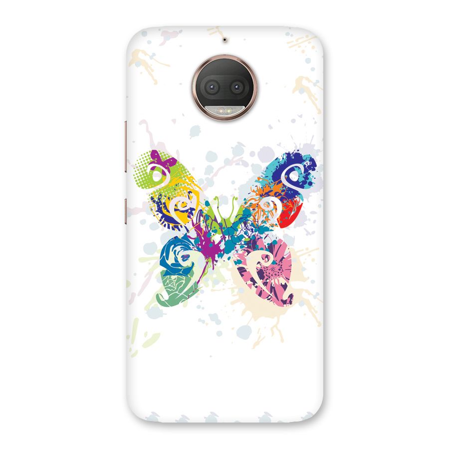 Abstract Butterfly Back Case for Moto G5s Plus