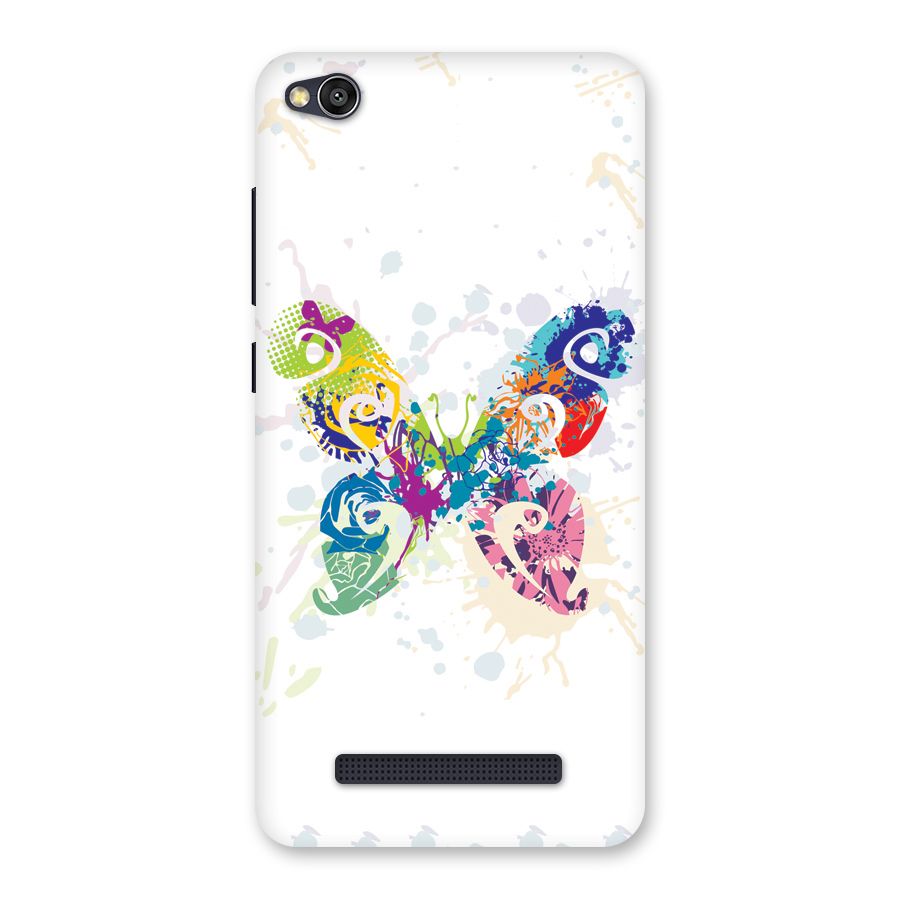 Abstract Butterfly Back Case for Redmi 4A