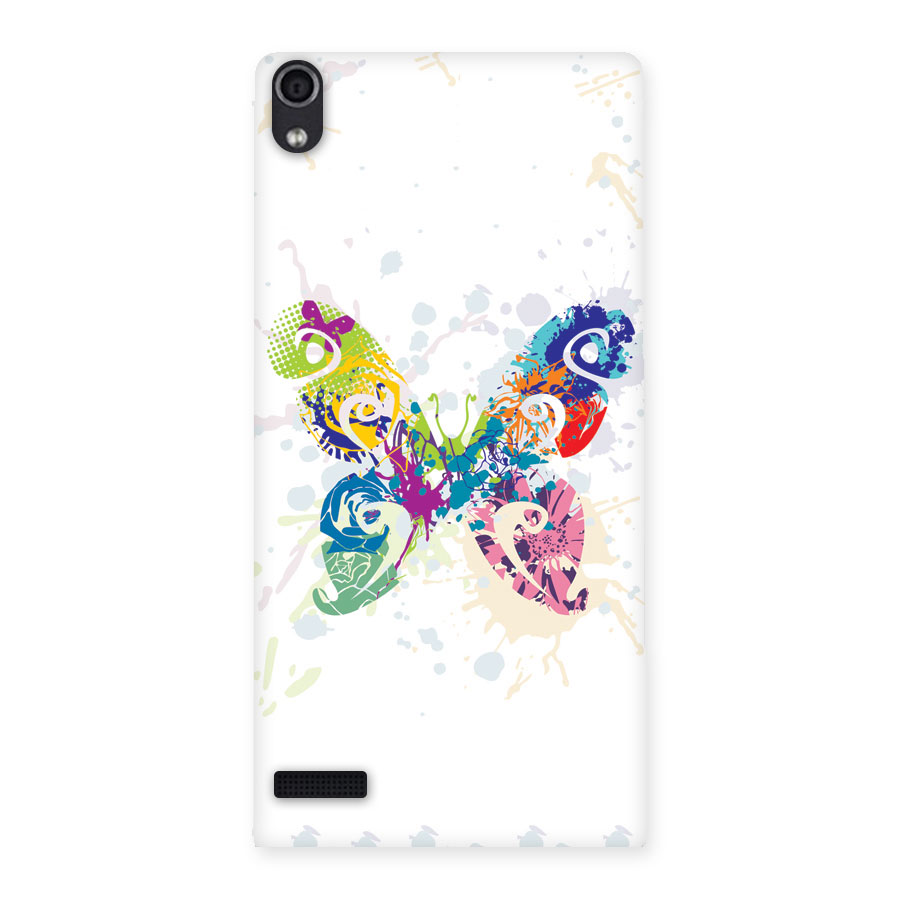 Abstract Butterfly Back Case for Ascend P6