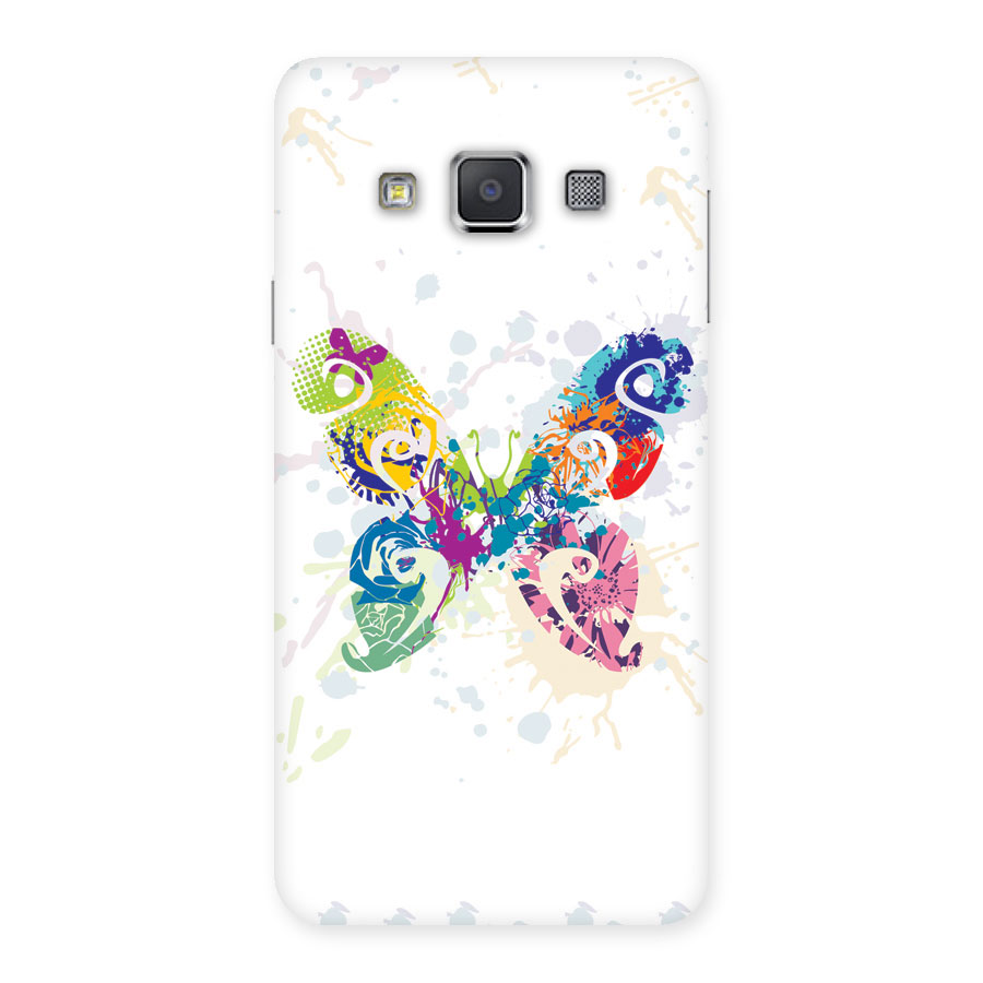 Abstract Butterfly Back Case for Galaxy A3