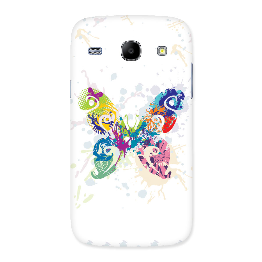 Abstract Butterfly Back Case for Galaxy Core
