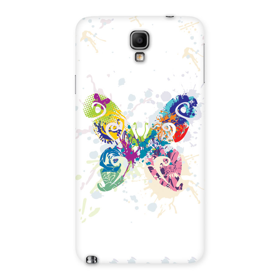 Abstract Butterfly Back Case for Galaxy Note 3 Neo