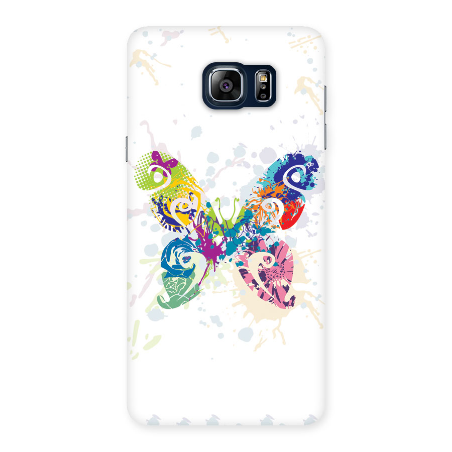 Abstract Butterfly Back Case for Galaxy Note 5