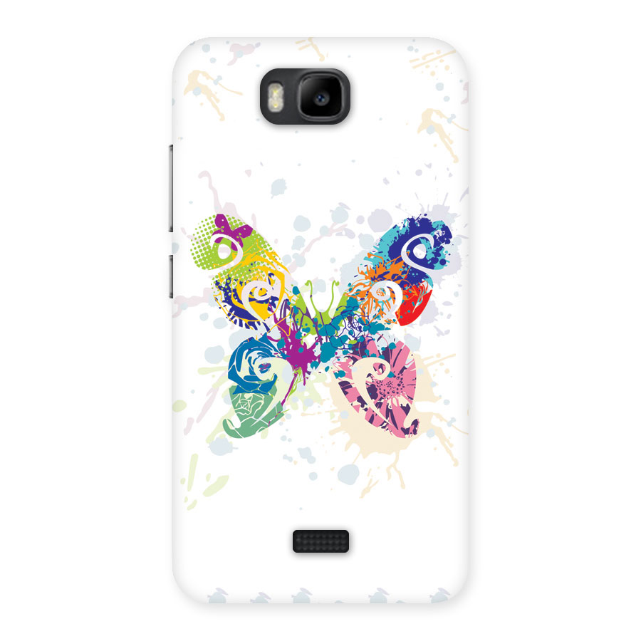 Abstract Butterfly Back Case for Honor Bee