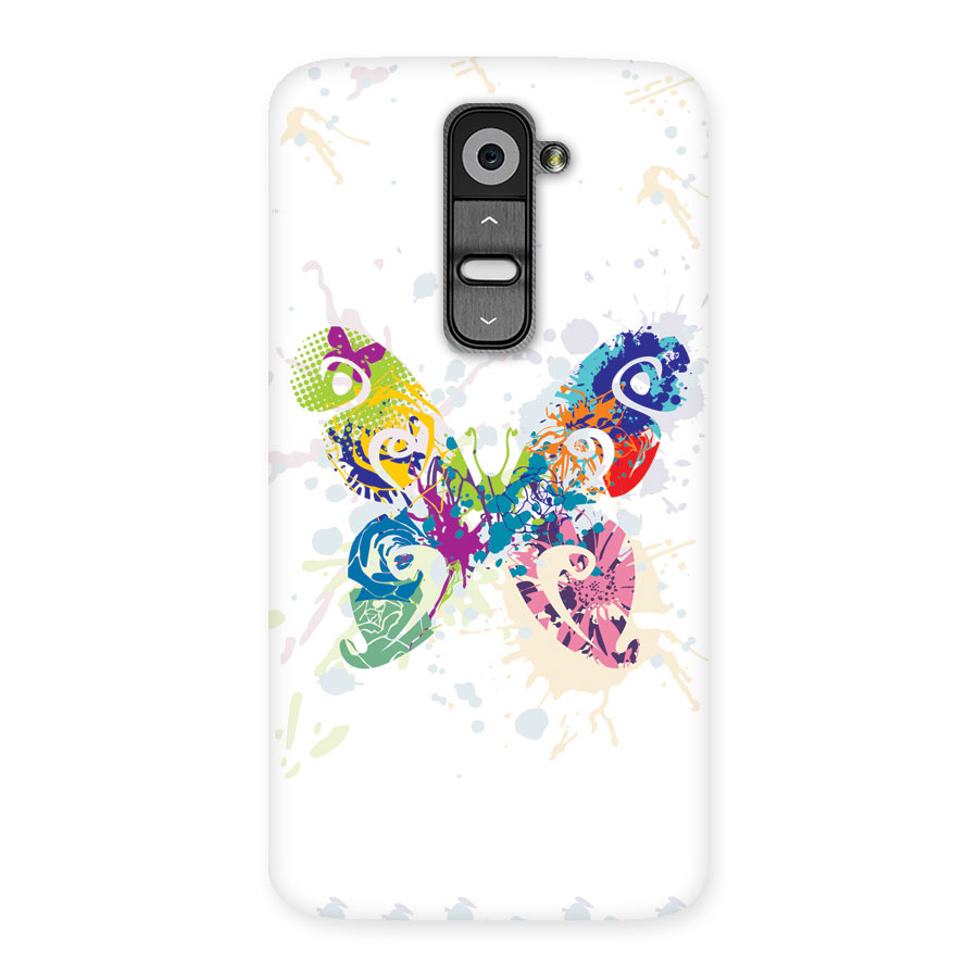 Abstract Butterfly Back Case for LG G2