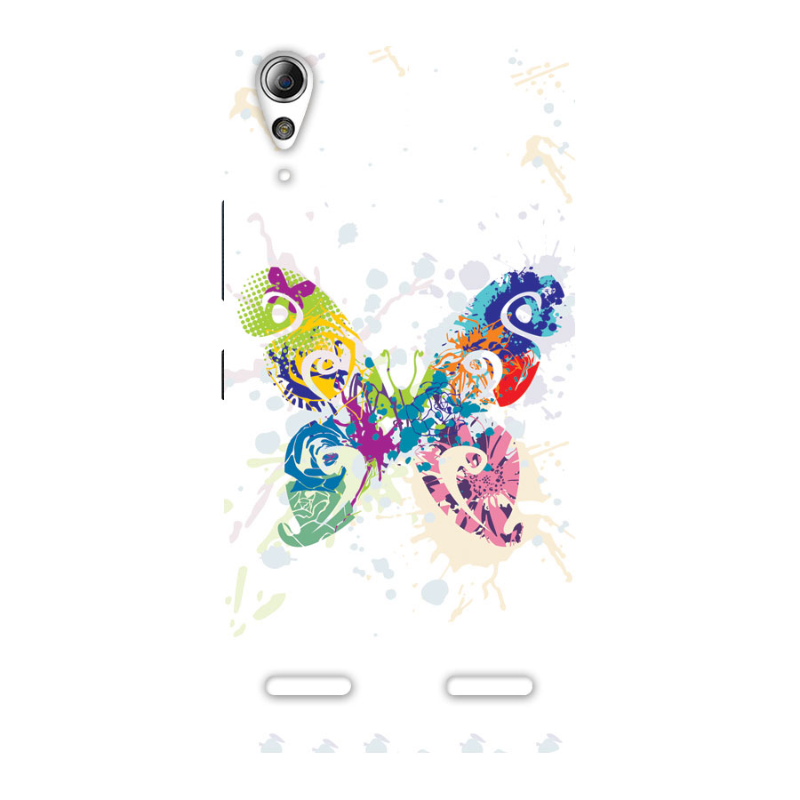 Abstract Butterfly Back Case for Lenovo A6000 Plus
