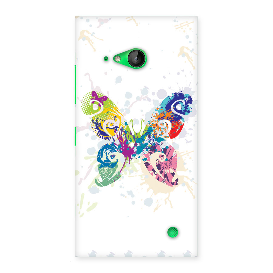 Abstract Butterfly Back Case for Lumia 730
