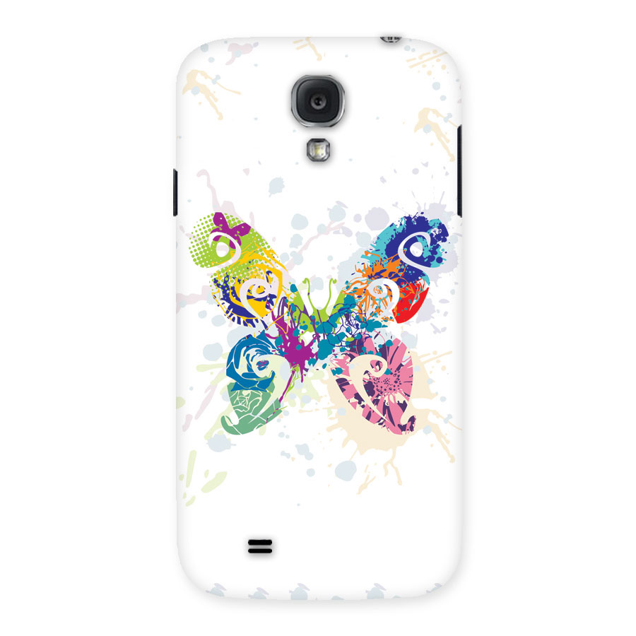 Abstract Butterfly Back Case for Samsung Galaxy S4