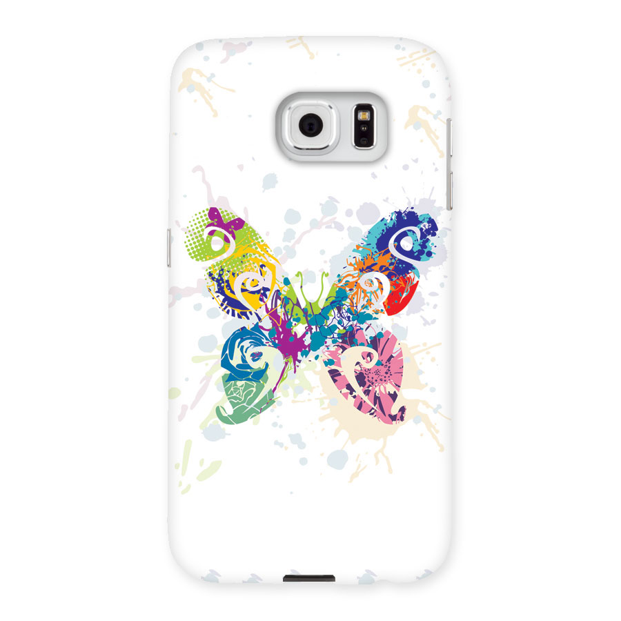 Abstract Butterfly Back Case for Samsung Galaxy S6
