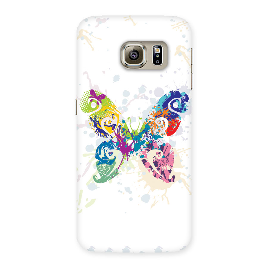 Abstract Butterfly Back Case for Samsung Galaxy S6 Edge