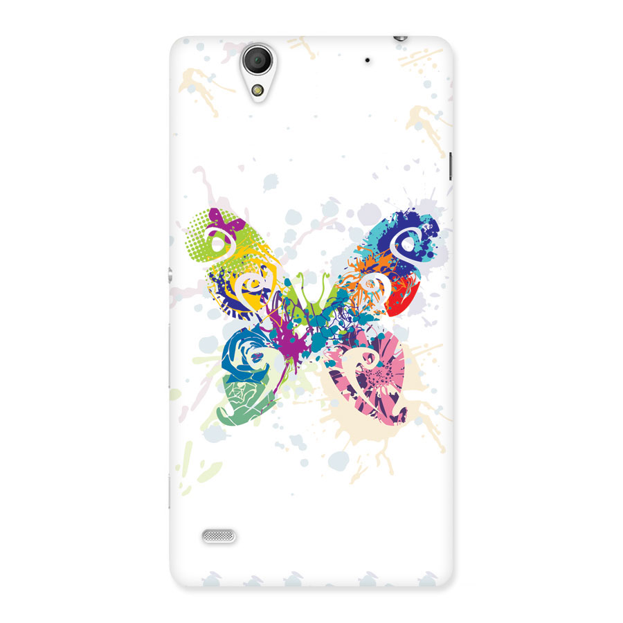 Abstract Butterfly Back Case for Sony Xperia C4