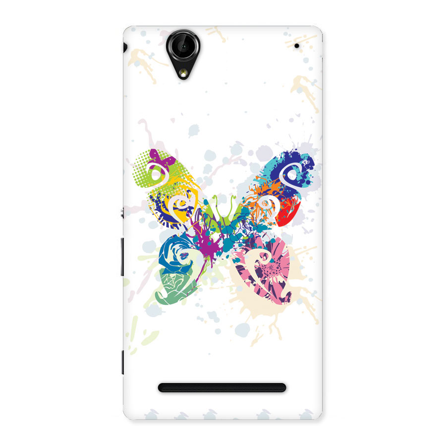 Abstract Butterfly Back Case for Sony Xperia T2