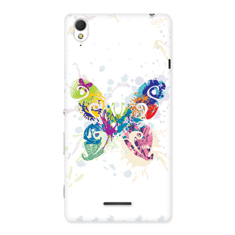 Abstract Butterfly Back Case for Sony Xperia T3
