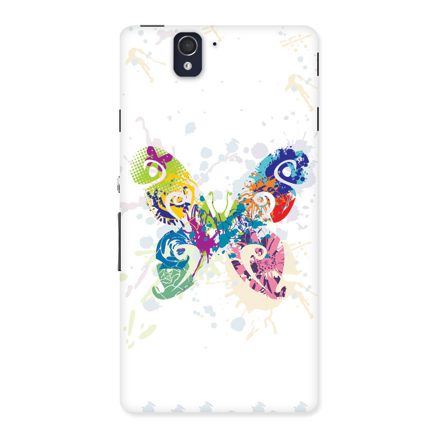 Abstract Butterfly Back Case for Sony Xperia Z