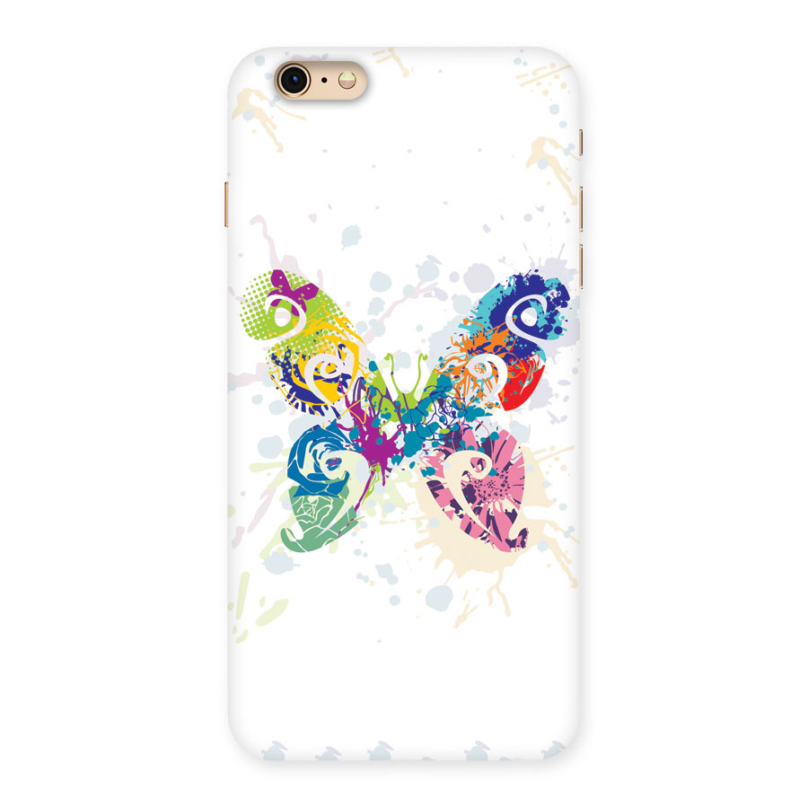 Abstract Butterfly Back Case for iPhone 6 Plus 6S Plus