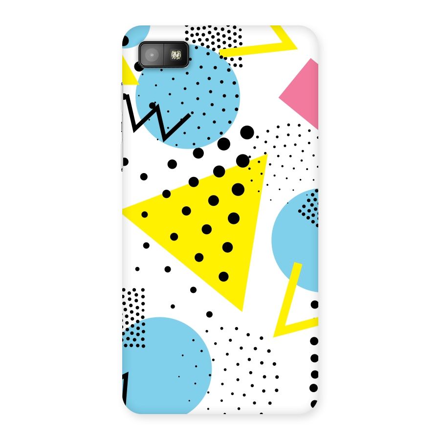 Abstract Geometry Back Case for Blackberry Z10