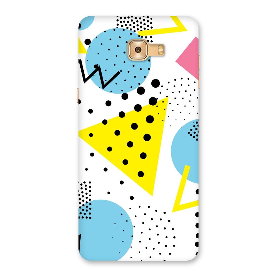 Abstract Geometry Back Case for Galaxy C9 Pro