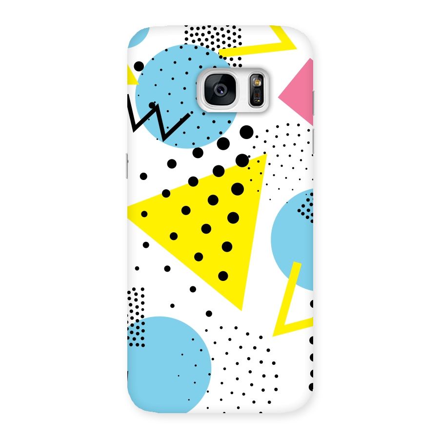 Abstract Geometry Back Case for Galaxy S7 Edge