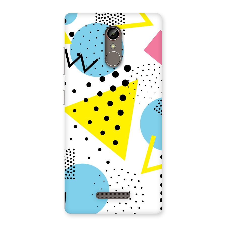Abstract Geometry Back Case for Gionee S6s