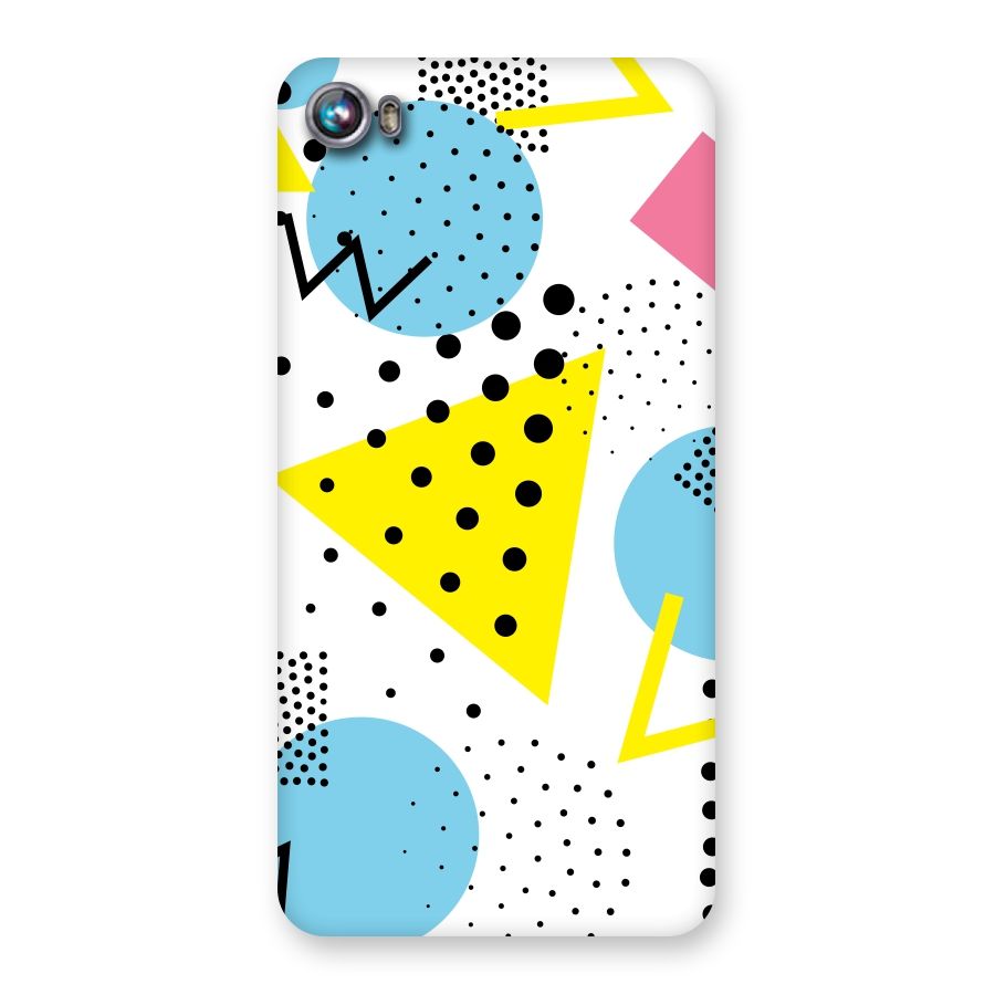 Abstract Geometry Back Case for Micromax Canvas Fire 4 A107