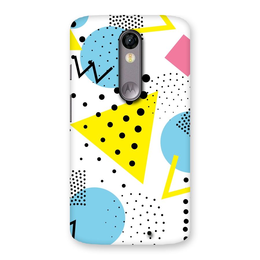 Abstract Geometry Back Case for Moto X Force