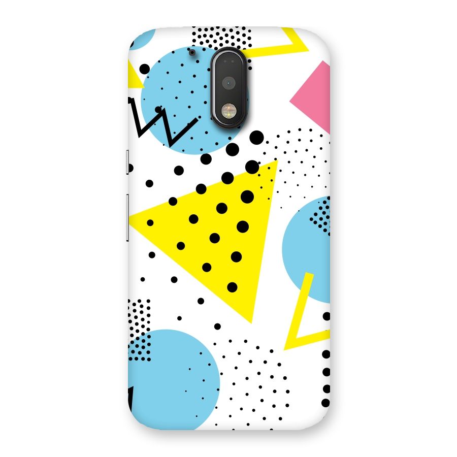 Abstract Geometry Back Case for Motorola Moto G4