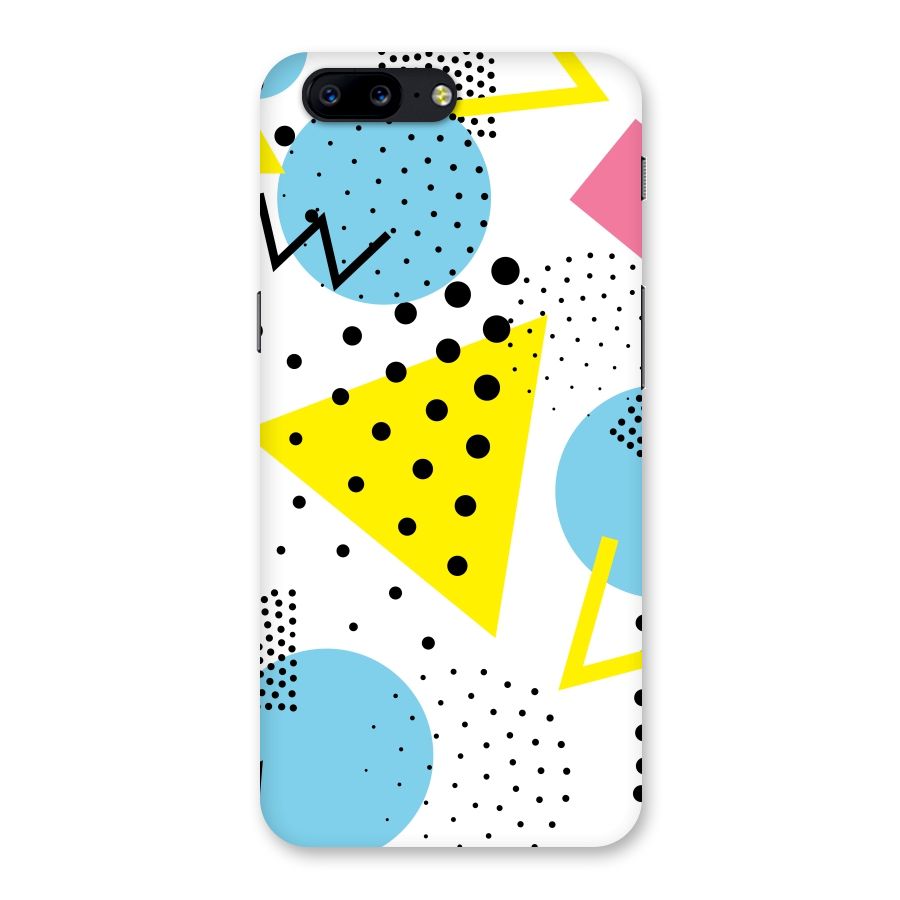 Abstract Geometry Back Case for OnePlus 5