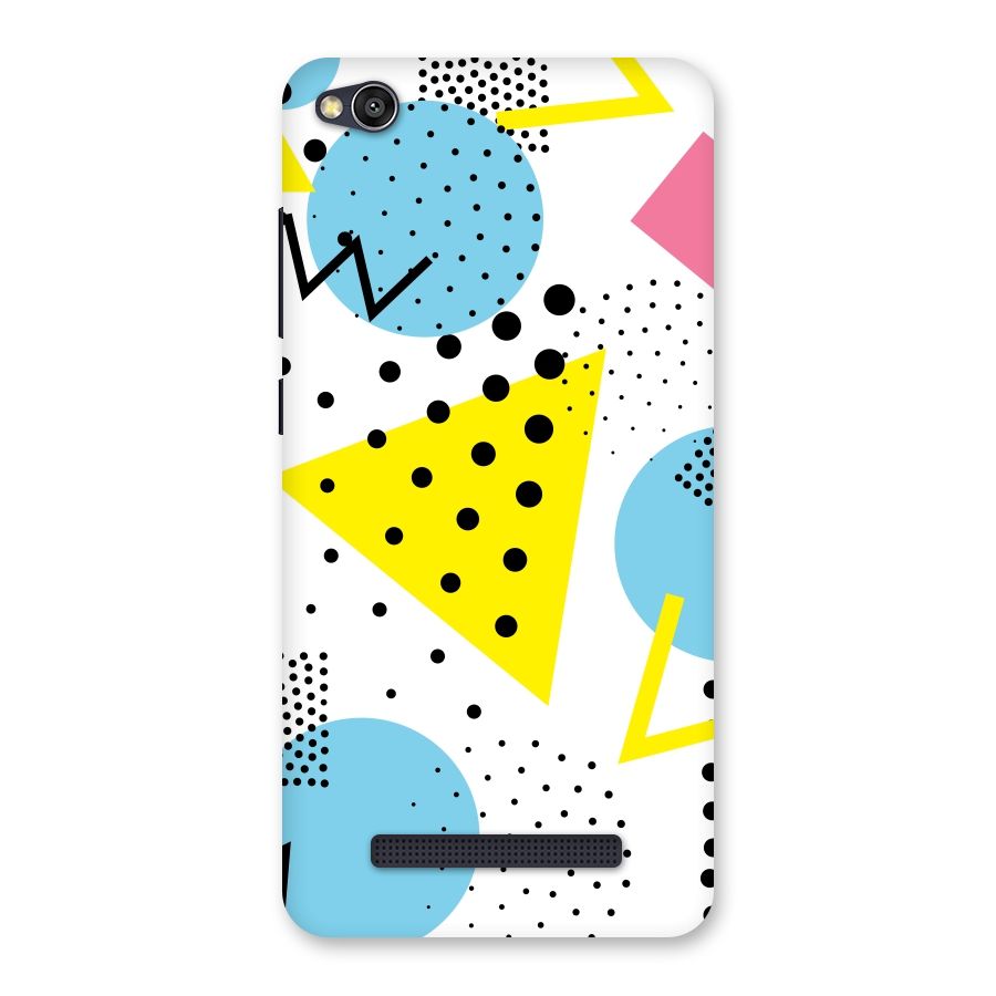 Abstract Geometry Back Case for Redmi 4A