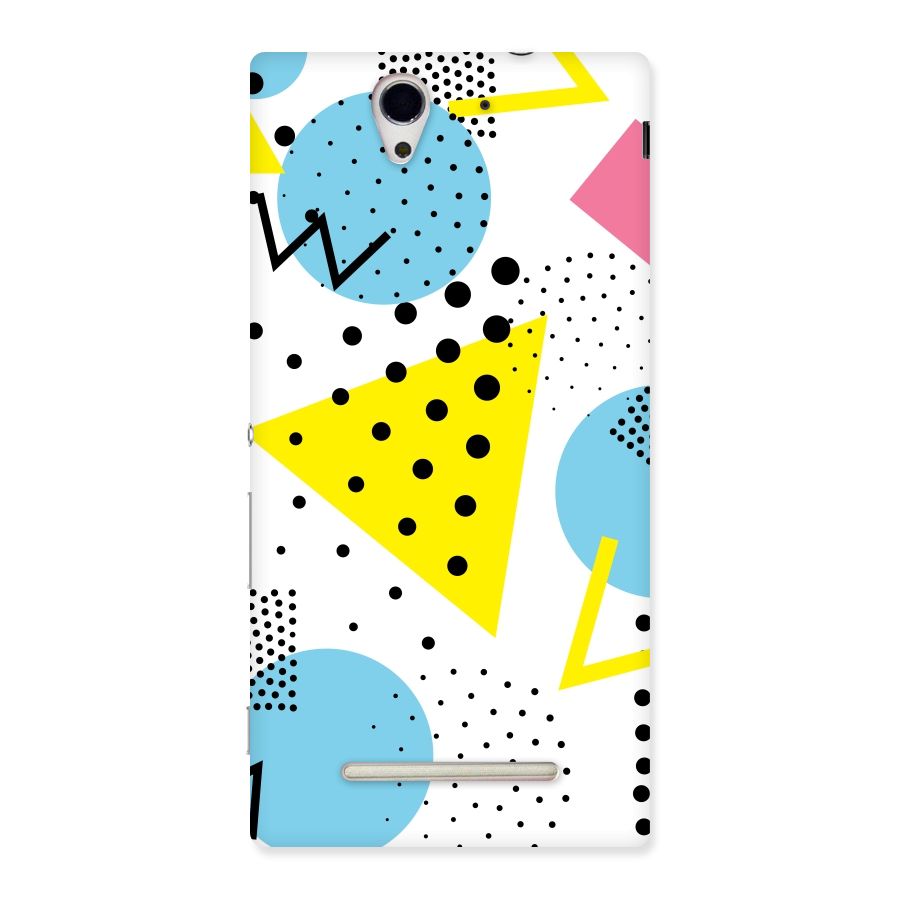 Abstract Geometry Back Case for Sony Xperia C3