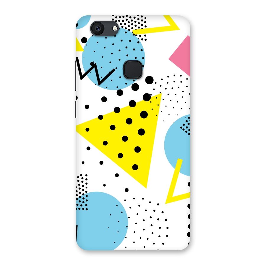 Abstract Geometry Back Case for Vivo V7 Plus