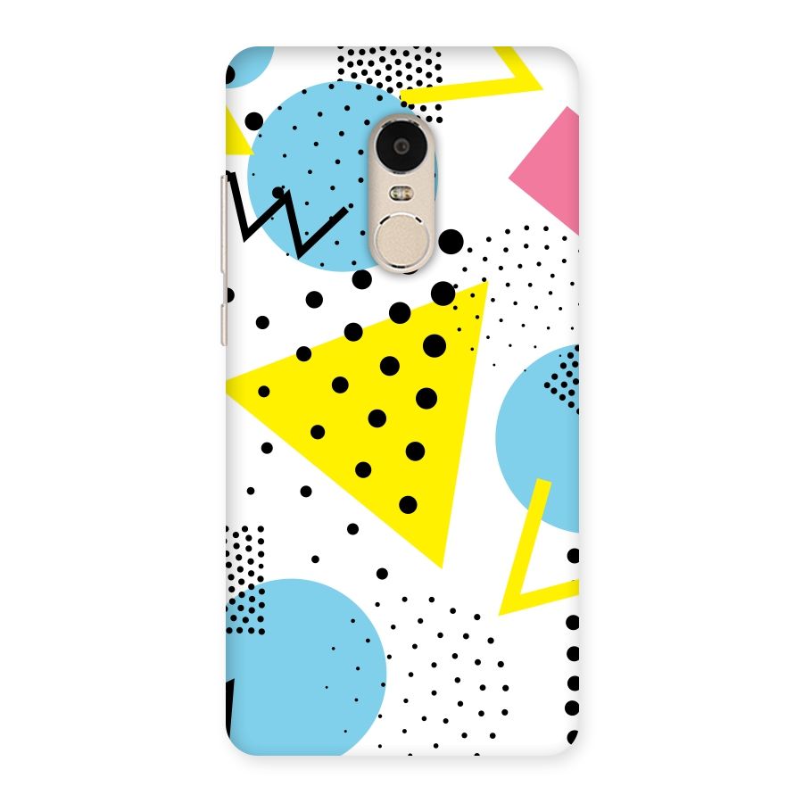 Abstract Geometry Back Case for Xiaomi Redmi Note 4