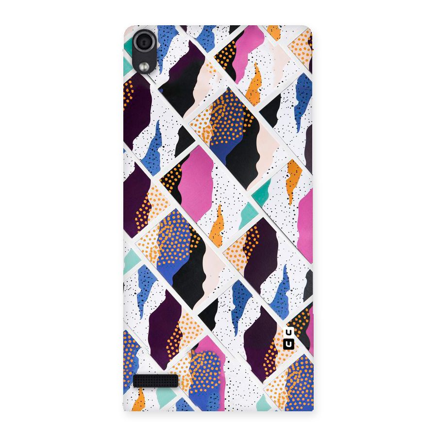 Abstract Polka Back Case for Ascend P6