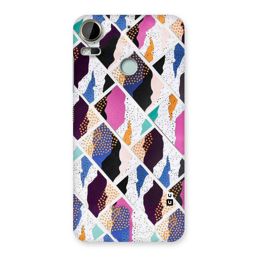 Abstract Polka Back Case for Desire 10 Pro