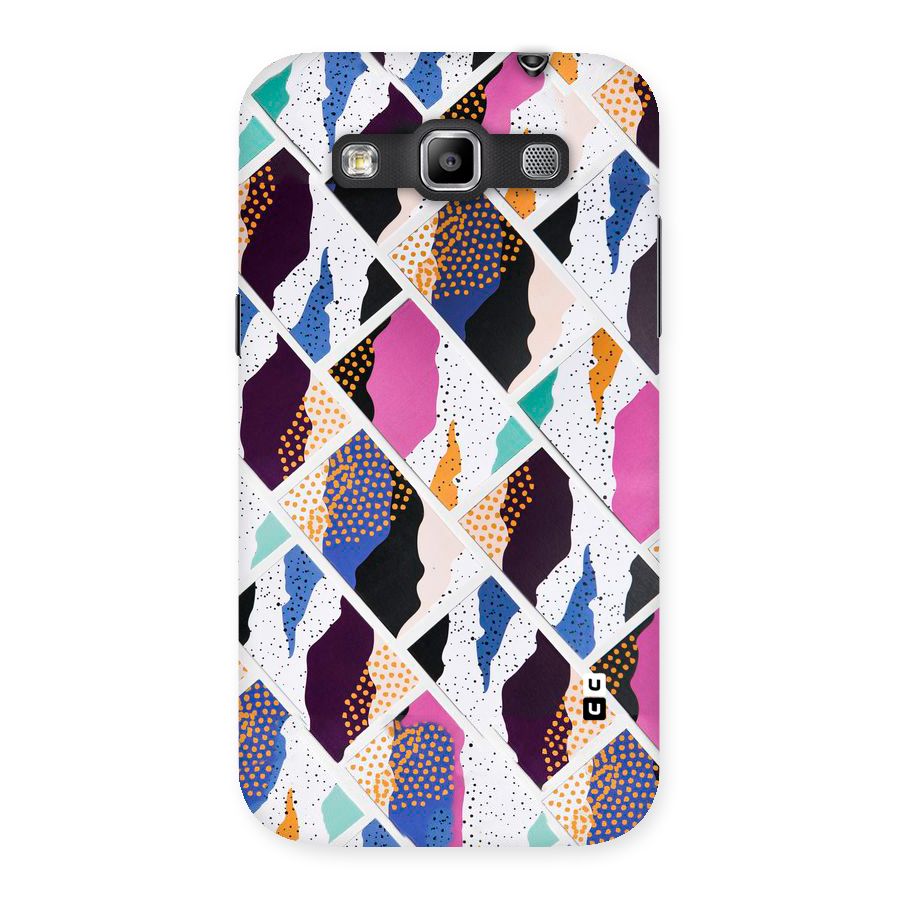 Abstract Polka Back Case for Galaxy Grand Quattro