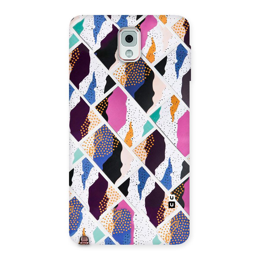 Abstract Polka Back Case for Galaxy Note 3
