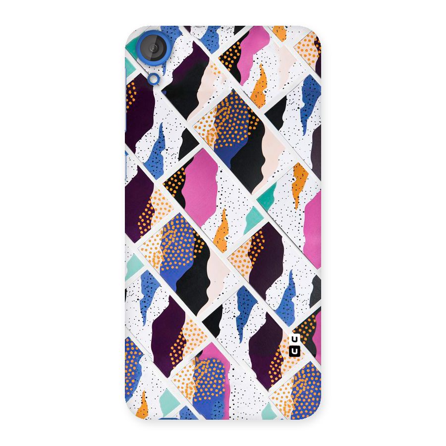 Abstract Polka Back Case for HTC Desire 820