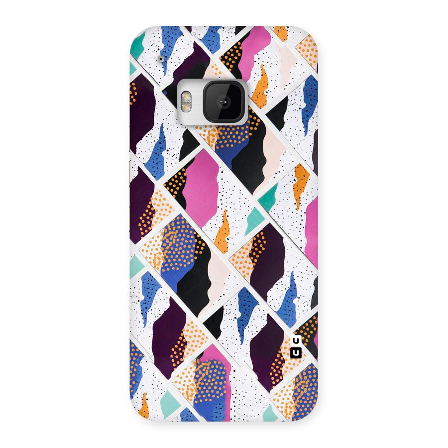 Abstract Polka Back Case for HTC One M9