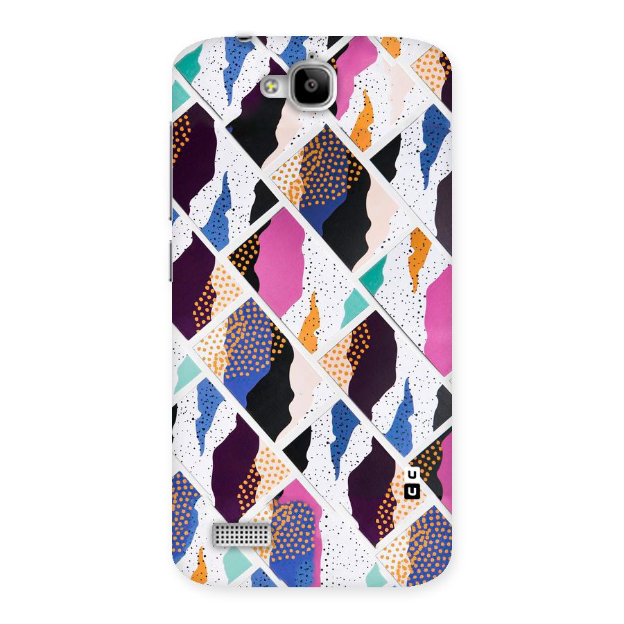 Abstract Polka Back Case for Honor Holly