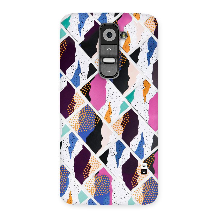 Abstract Polka Back Case for LG G2
