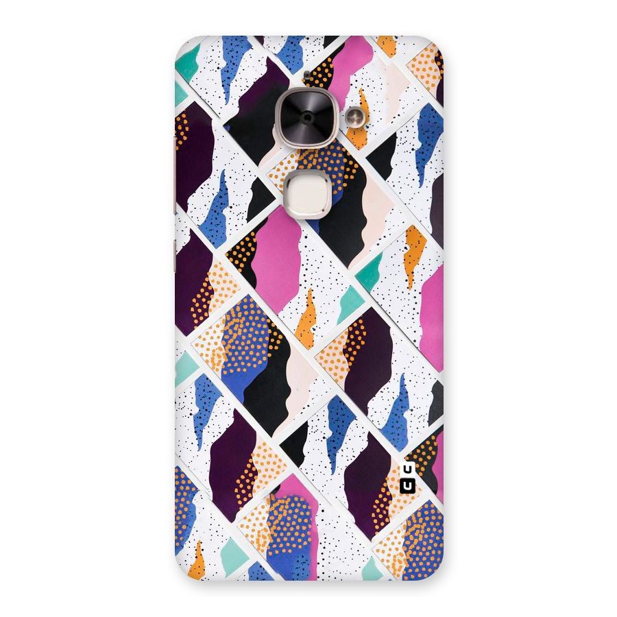 Abstract Polka Back Case for Le 2