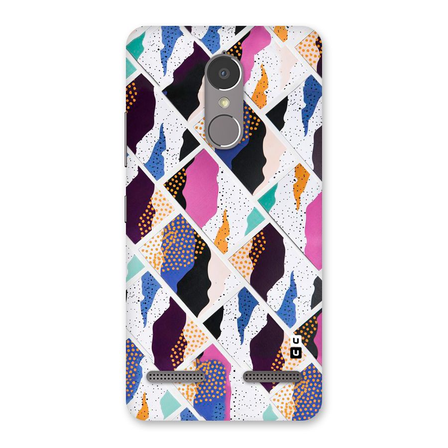 Abstract Polka Back Case for Lenovo K6