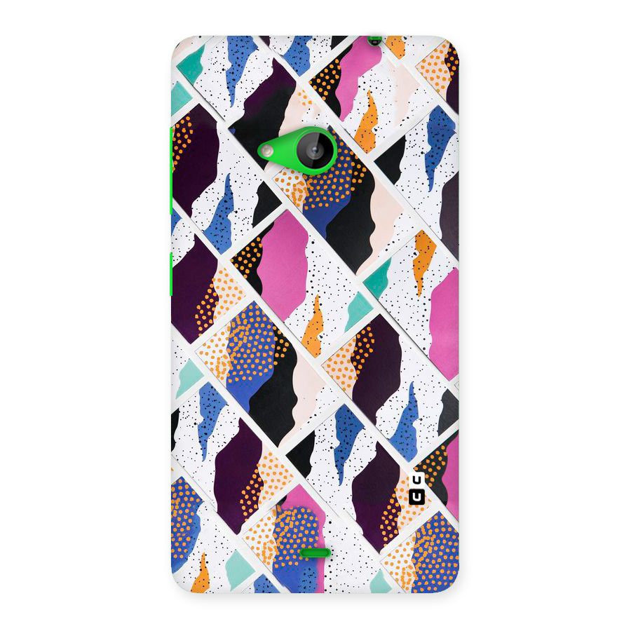 Abstract Polka Back Case for Lumia 535